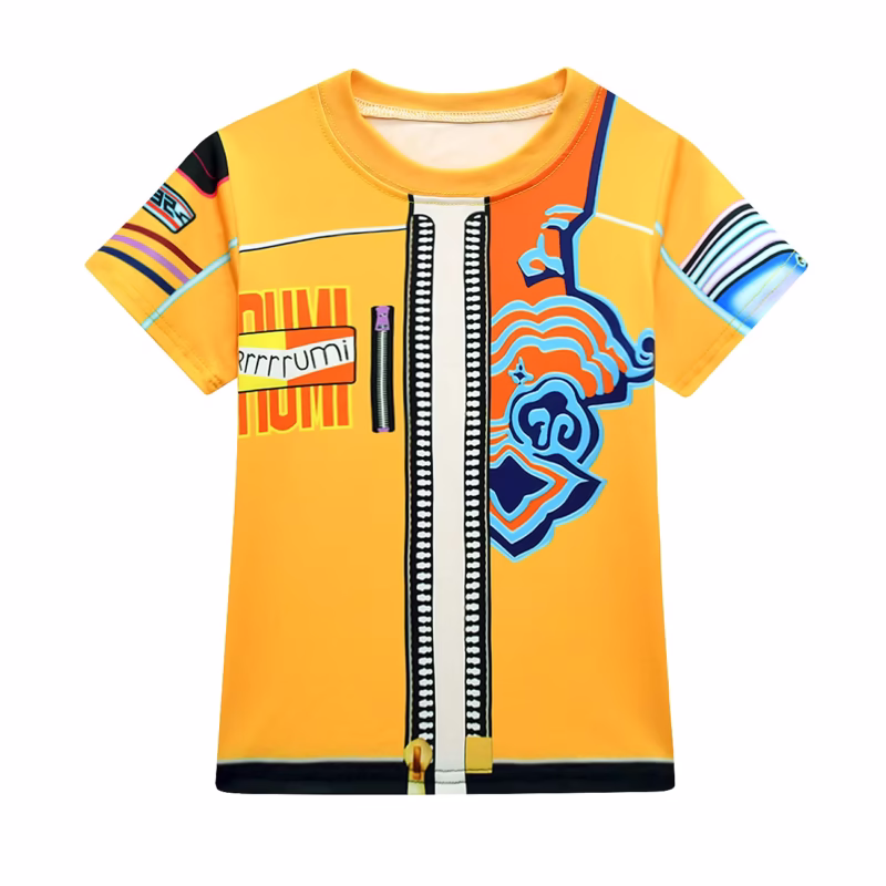 Make your kid a shining star with the Rumi Demon Hunters Costume - Kid Girl Carnival K-Pop Idol Dancer Set - Image 3