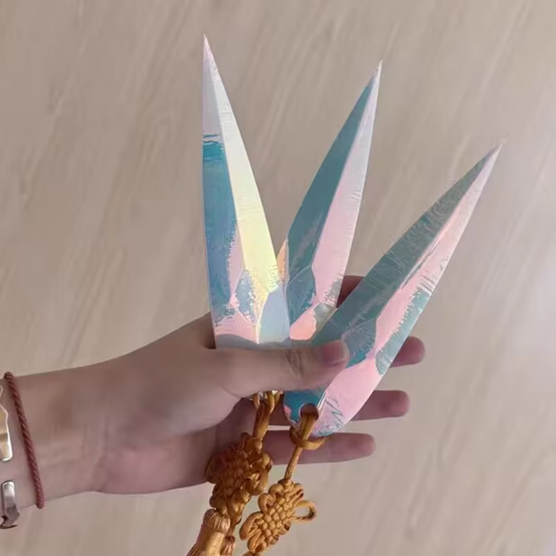 Highlight the Halloween arms accessories with the Mira Zoey Rumi Kpop Demon Hunters cosplay