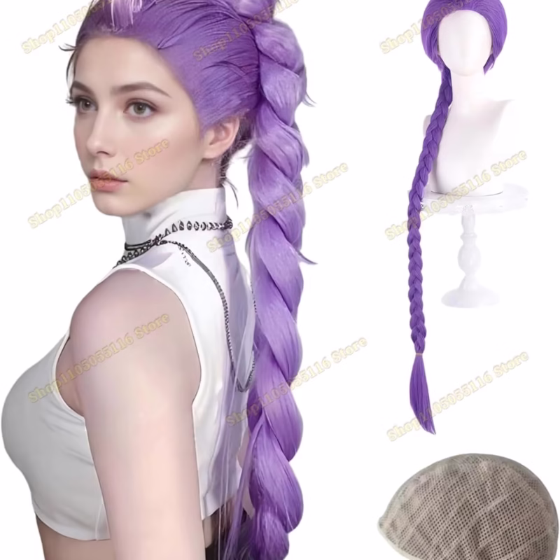 Costume wig for Kpop Demon Hunters for Rumi, Mira, Zoey, Saja, Boys, and Men, Women, and Baby. Synthetic hair. Free wig cap. Cosplay. Halloween. Party. Props