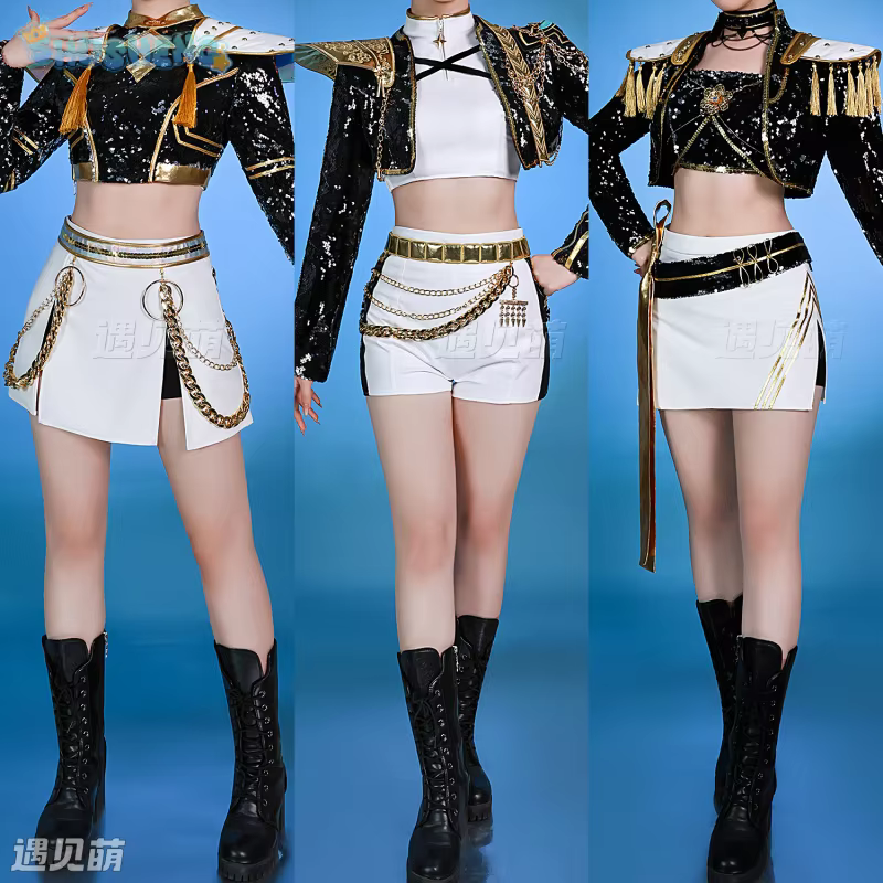 2025 New Rumi Mira Zoey HUNTR/X KPop Demon Hunters Cosplay Costume